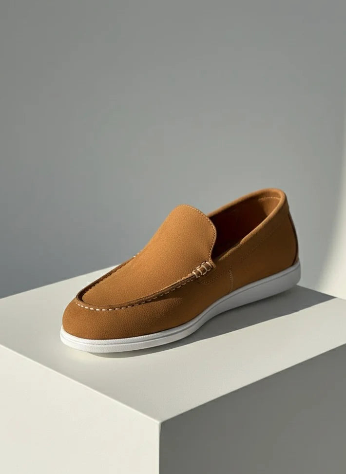 Suede Loafers