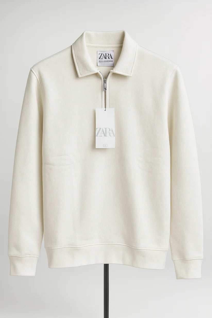 ZARA Zipper Sweatshirt