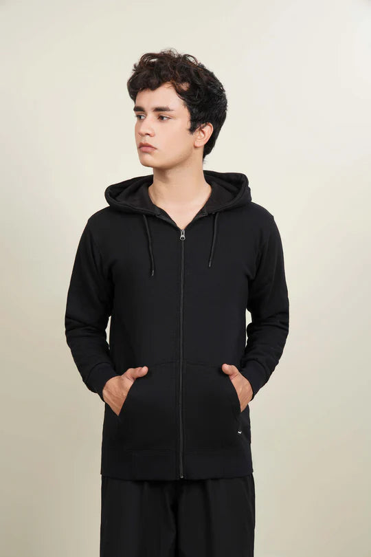 Basic Zip-Up Hoodie